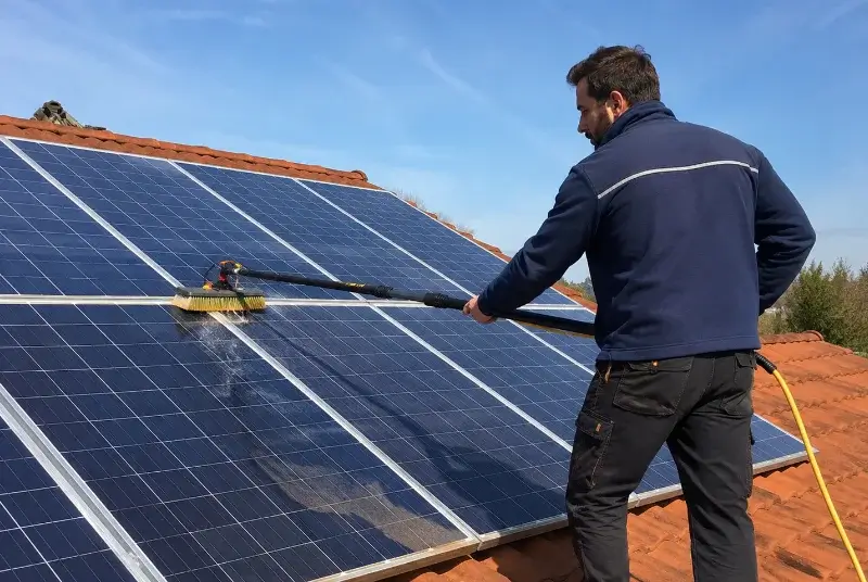 Nettoyage et entretien de panneaux solaires à Gradignan